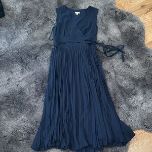 Leifsdottir Deep Blue Maxi Dress